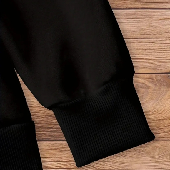 Ladies Black and Gold Graphic Christmas Tree ONE LEFT XXL - Picture 4 of 5